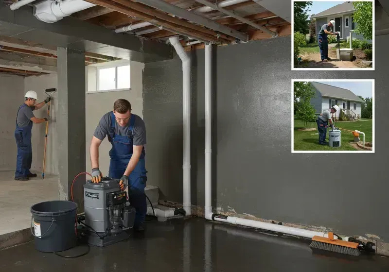 Basement Waterproofing and Flood Prevention process in Ozark County, MO